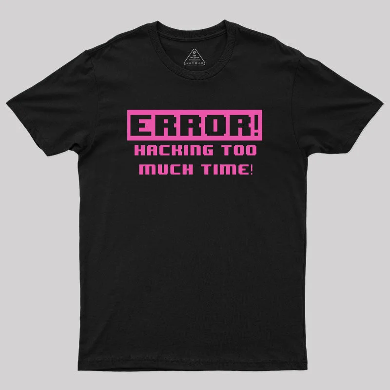 Hacking Error Geek T-Shirt British Gentlewoman Style