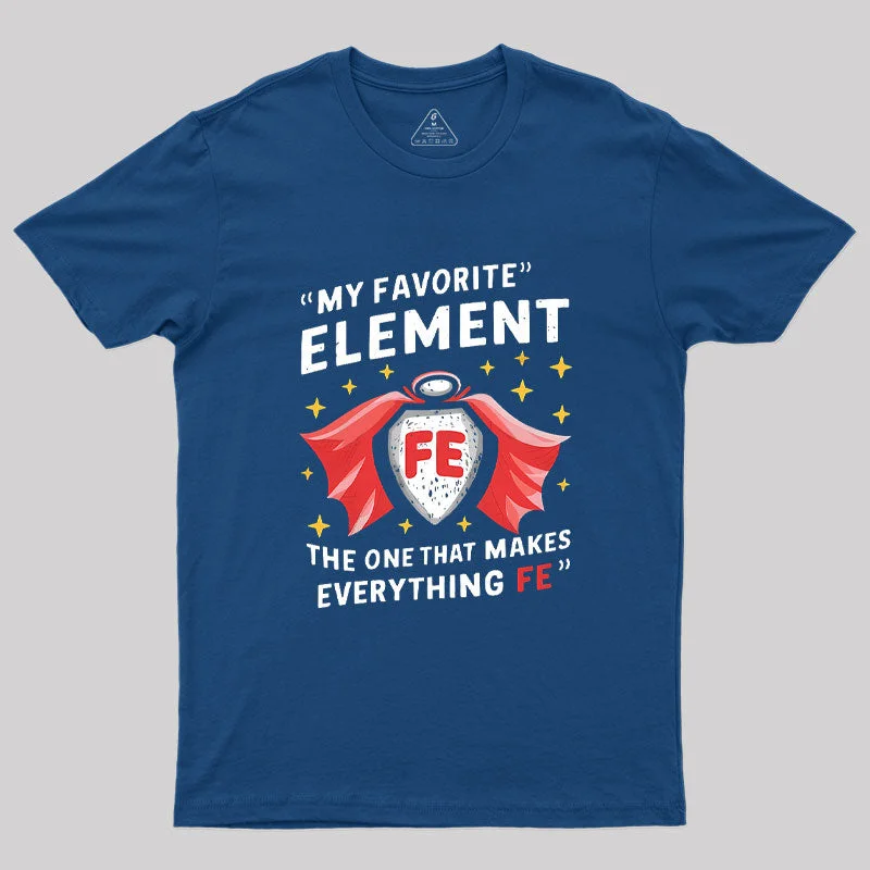 Fe Man Geek T-Shirt Vacation