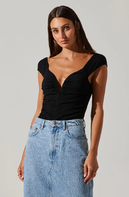 Ninette Plunging Bodysuit Scandinavian