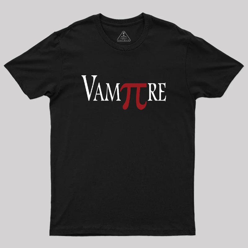 VamPIre Clever Pi Mathematical Geek T-Shirt Laid - back Women's Vibe