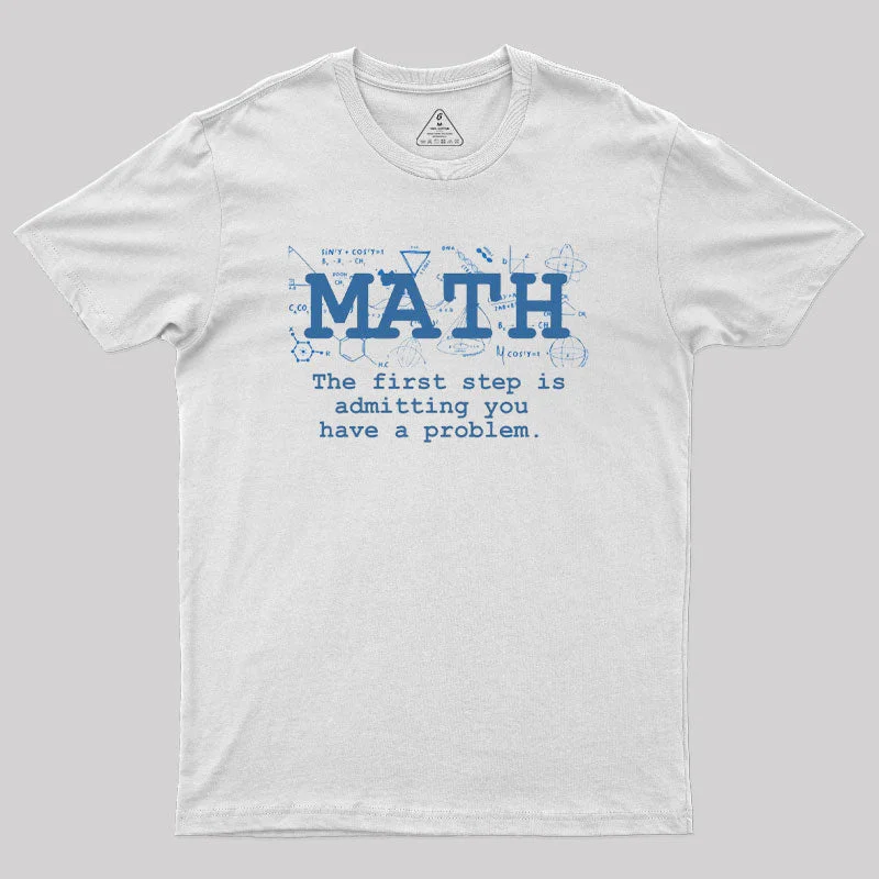 Admitting You Have a Problem Geek T-Shirt Sporty Women's Tennis