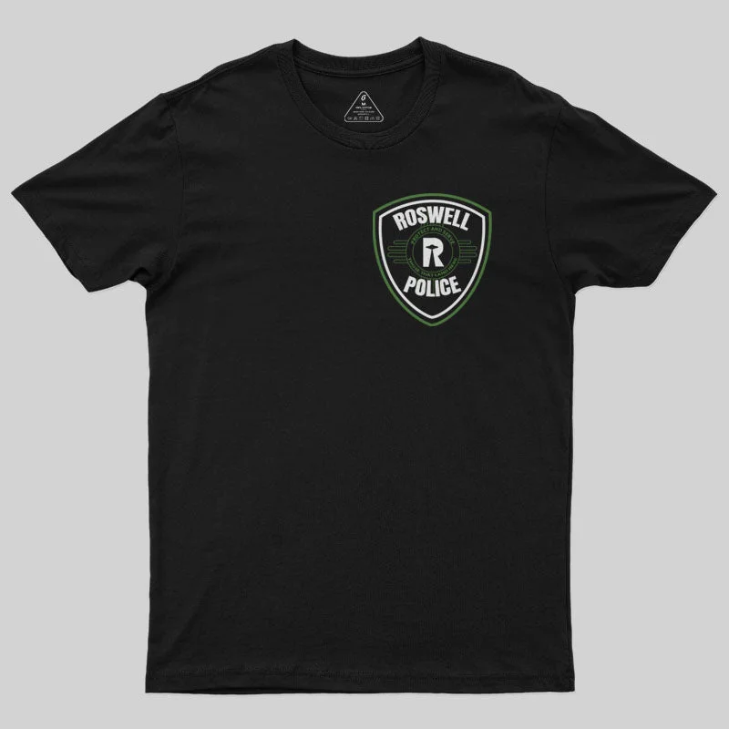 Rosewell Police T-Shirt Vintage Women's 1970S 