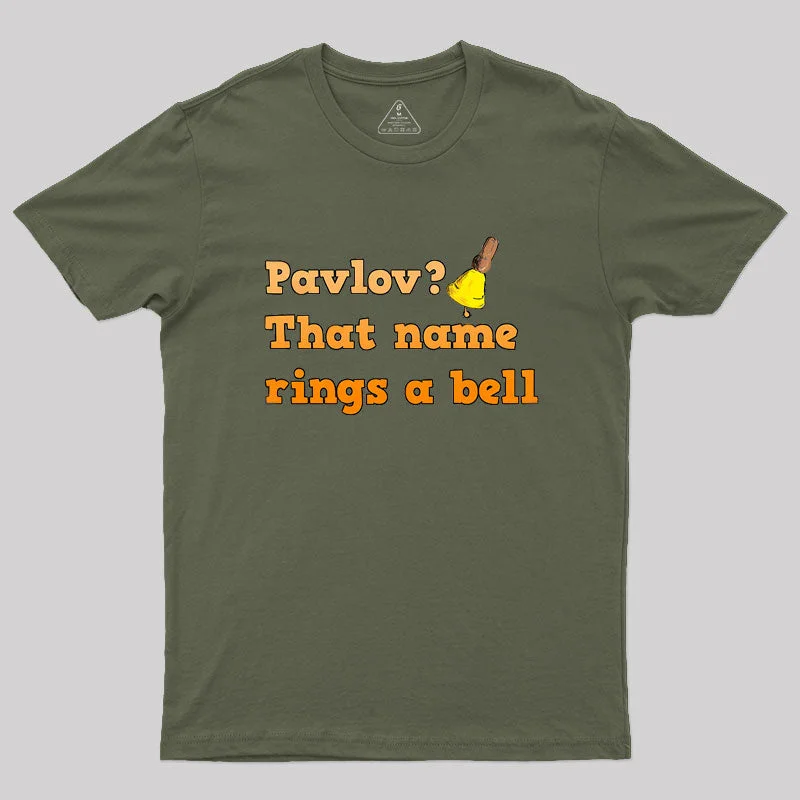 Pavlov that name rings a bell Geek T-Shirt Youthful Women's Anime - inspired