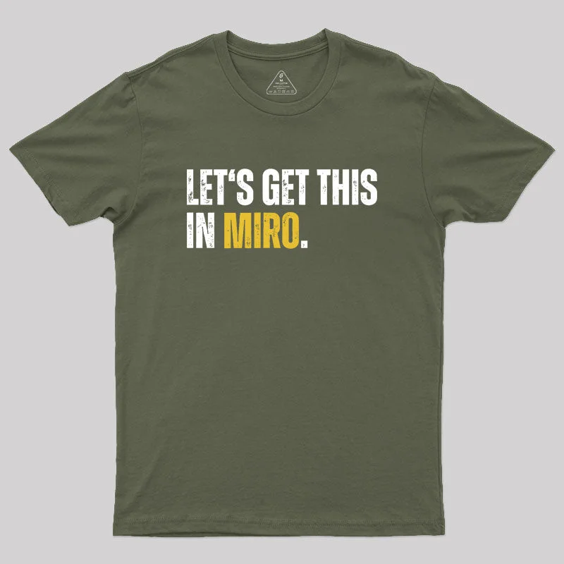 Let's get this in MIRO Geek T-Shirt Refined Women's 