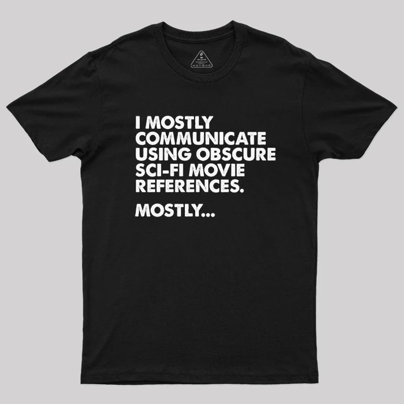 I Mostly Communicate Using Obscure T-Shirt Dapper Women's Bow - adorned