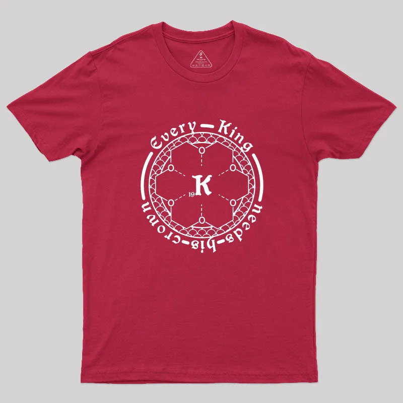 18-crown-6 Every King needs his crown Geek T-Shirt Cashmere