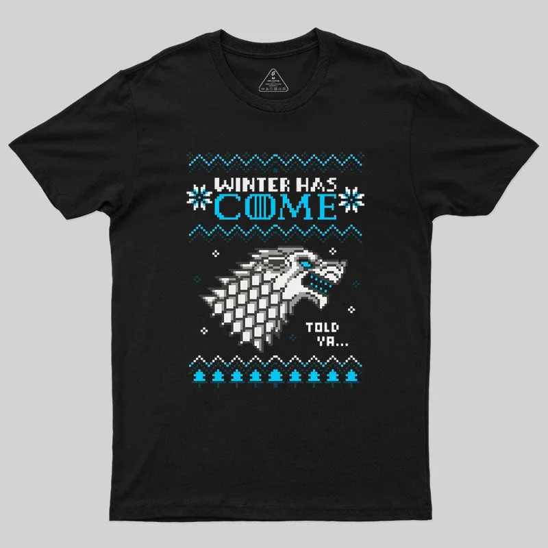 Ugly Winter T-Shirt Luxurious Women's High -  end