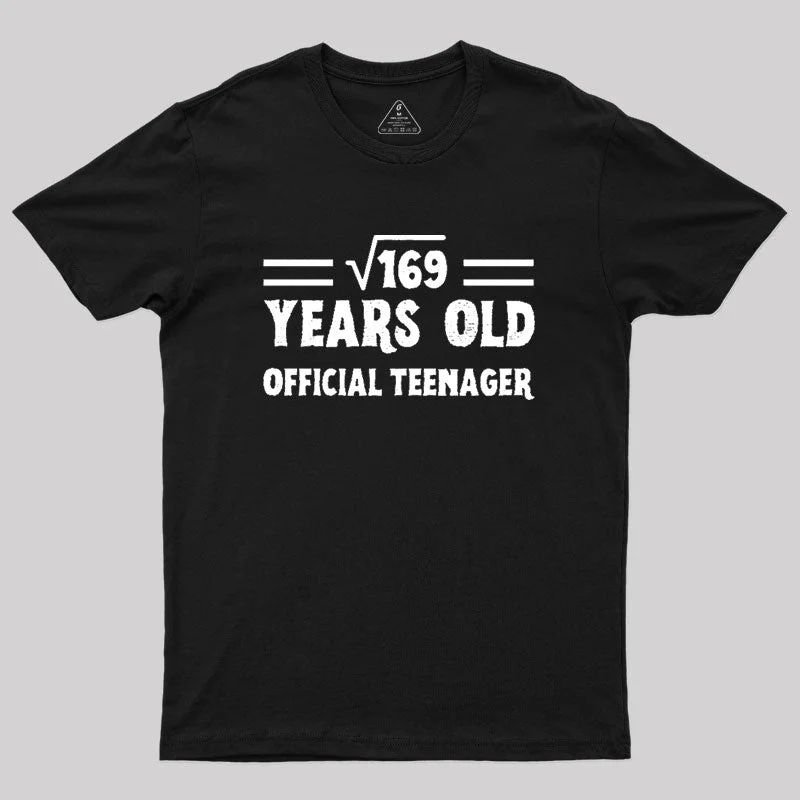 Square Root Of 169 Geek T-Shirt Gym