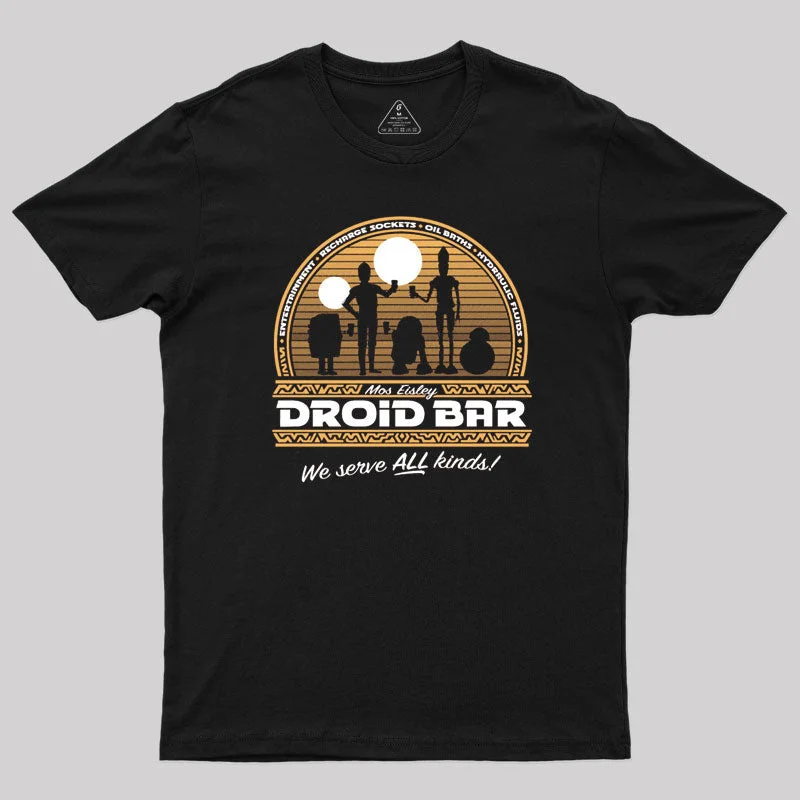 Droid Bar T-Shirt Monochromatic All - in - one