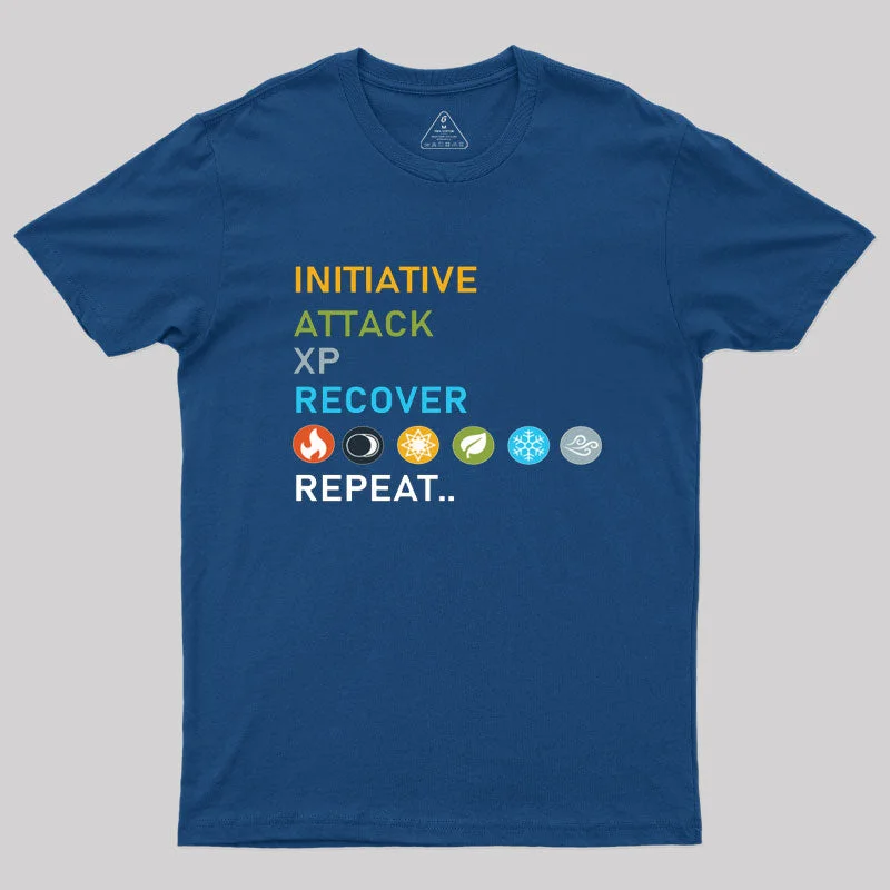 Gloomhaven Initiative T-Shirt Casual Women's Japanese 