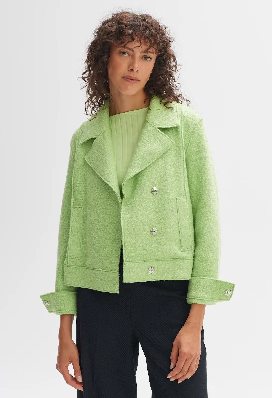 Humini Raw Jacket Artistic Women's Hand - painted