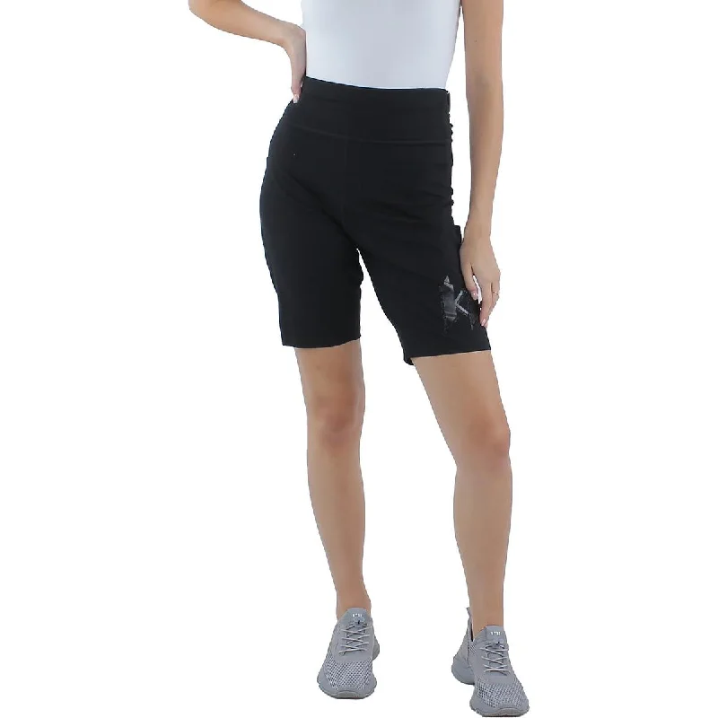 Karl Lagerfeld Paris Womens Stretch Elastic Bike Short Women