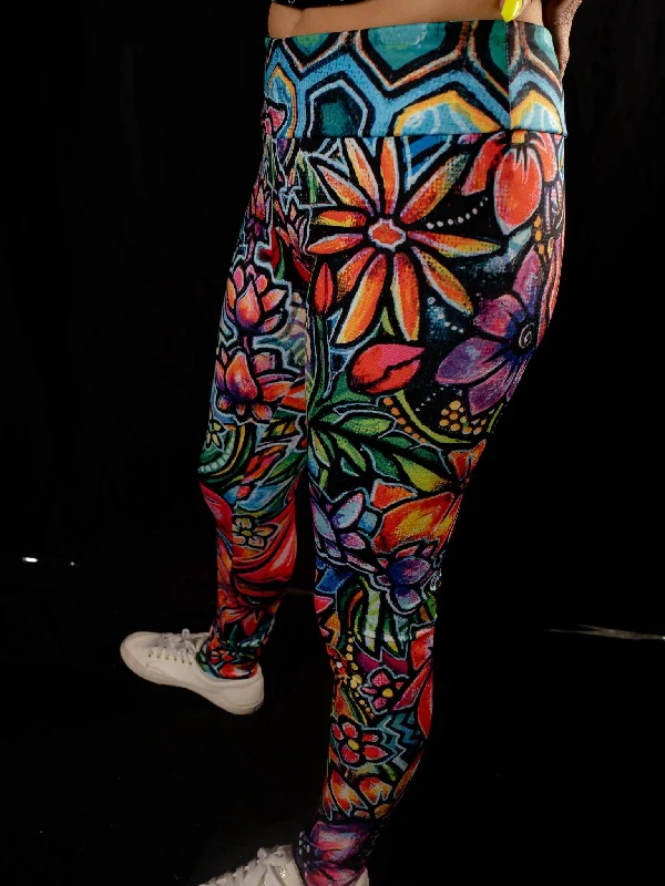 Flora De Laura Leggings British Gentlewoman Style