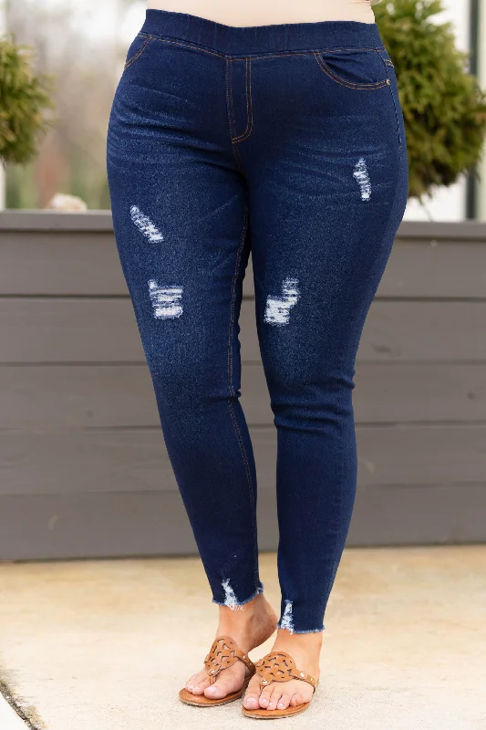 Strut Your Way Through Jeggings, Denim Cashmere