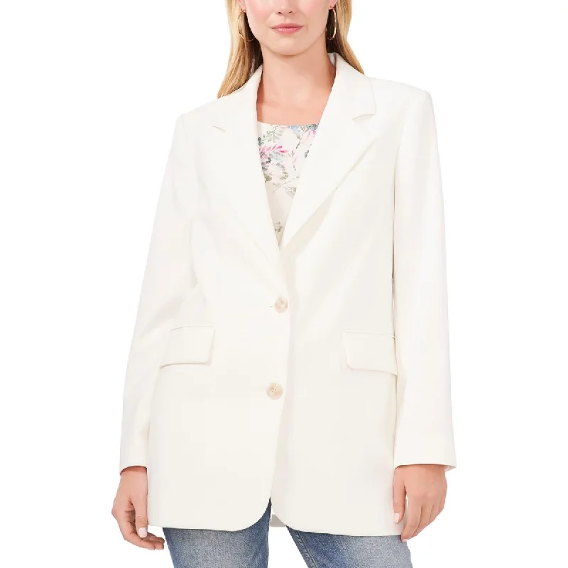 Vince Camuto Womens Suit Separate Work Wear Two-Button Blazer Sleek Women's Metallic