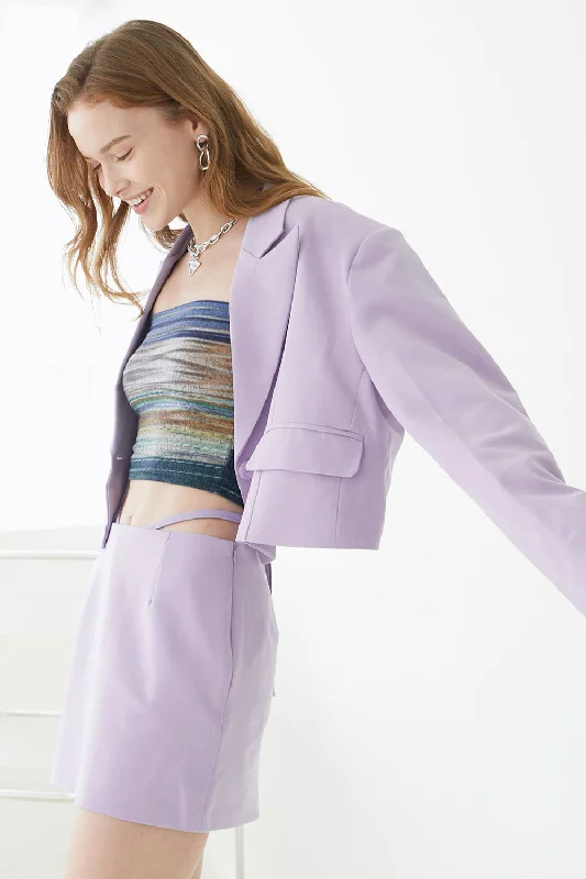 Hailey Oversized Cropped Jacket Tough Women's Military - inspired