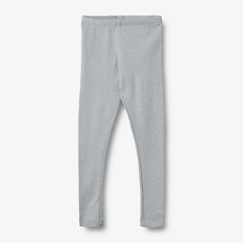 Rib Leggings Maddy - cloudy sky Refined Women's Velvet