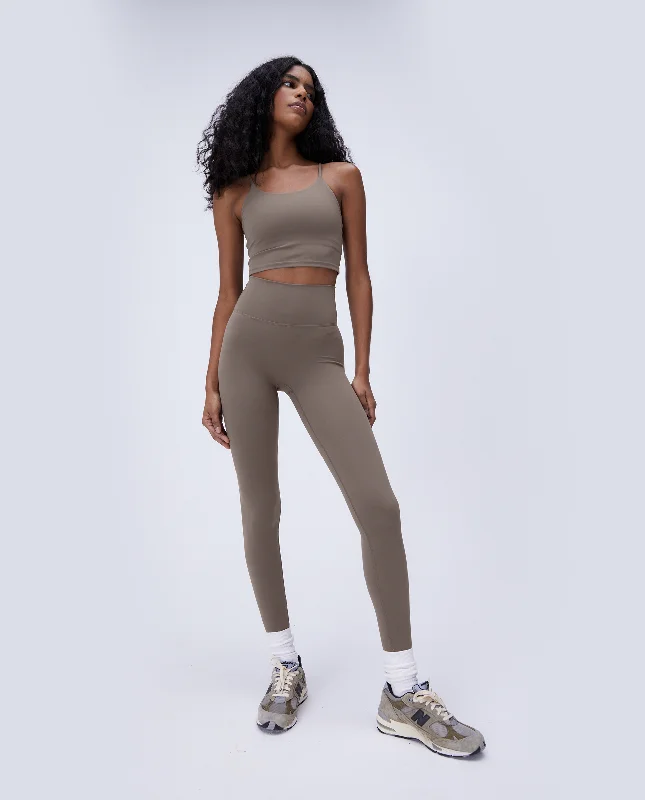 Ultimate Leggings - Cocoa Brown Minimalist Women's Casual