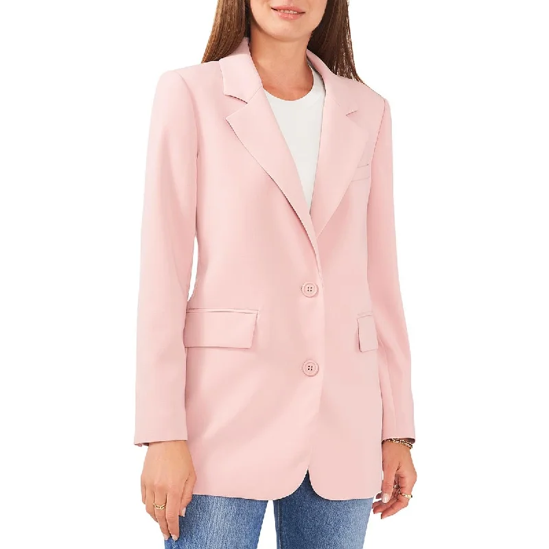 Vince Camuto Womens Notch Lapel Career Two-Button Blazer Relaxed Women's Beachy