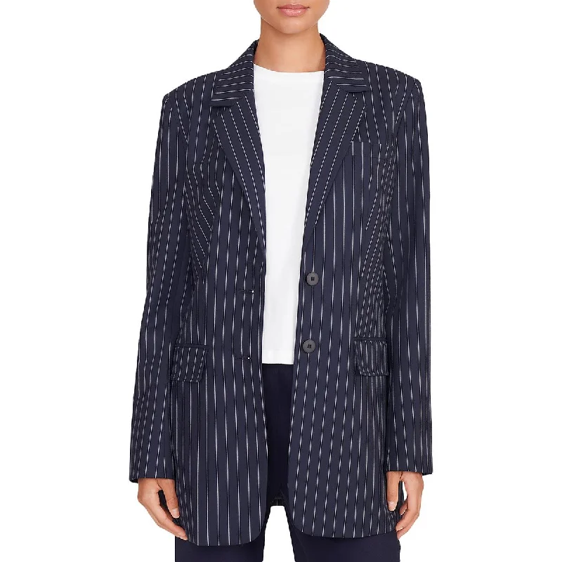 STAUD Womens Suit Separate Work Wear Two-Button Blazer Sharp Women's Italian