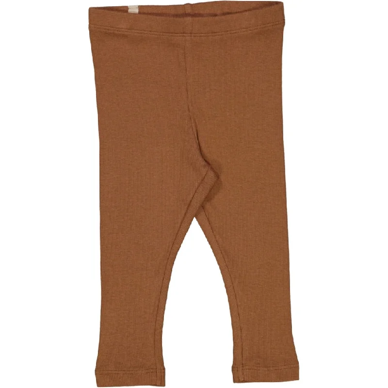 Rib Leggings - acorn Vacation