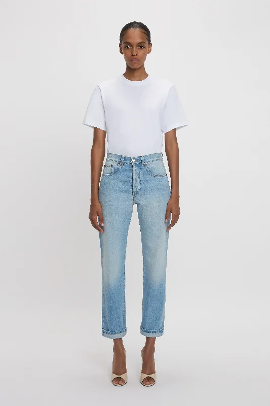 Exclusive Victoria Relaxed Jean In Light Blue Wash Adventure