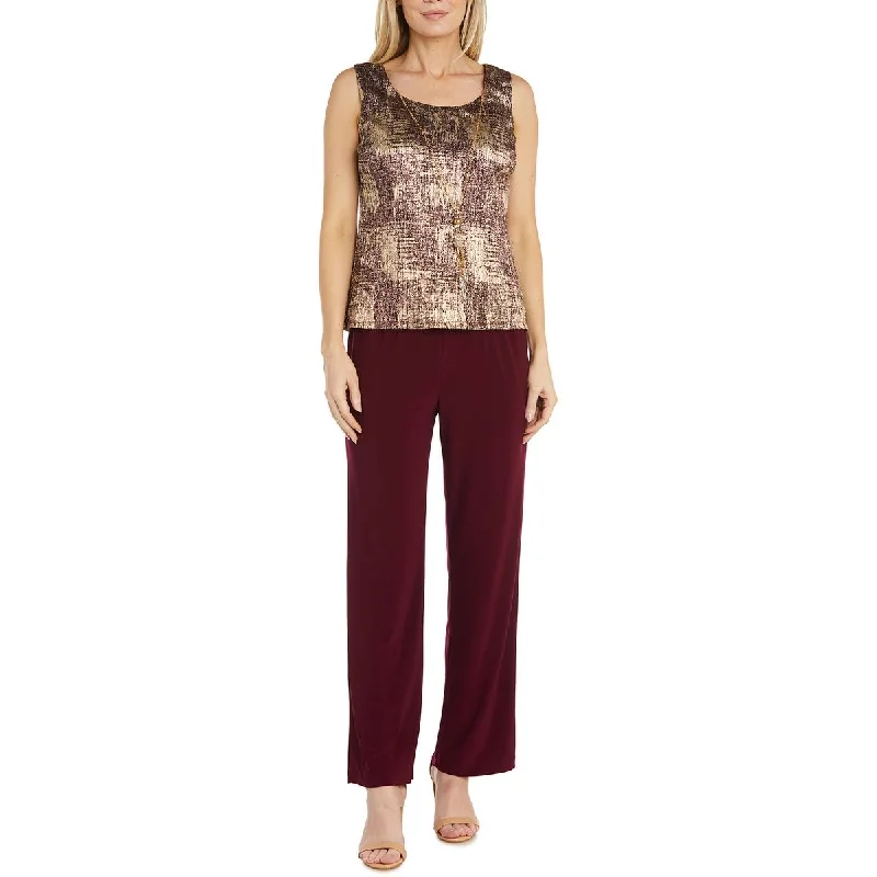R&M Richards Womens 3PC Pants Open-Front Blazer Dynamic Women's High - energy