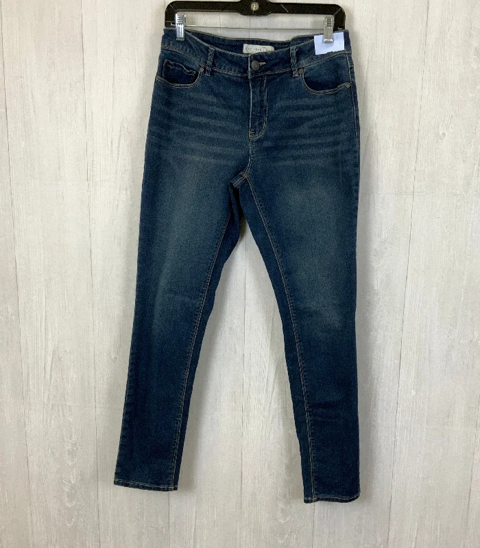 Jeans Skinny By Cato In Blue Denim, Size: 8 Earthy Women's 