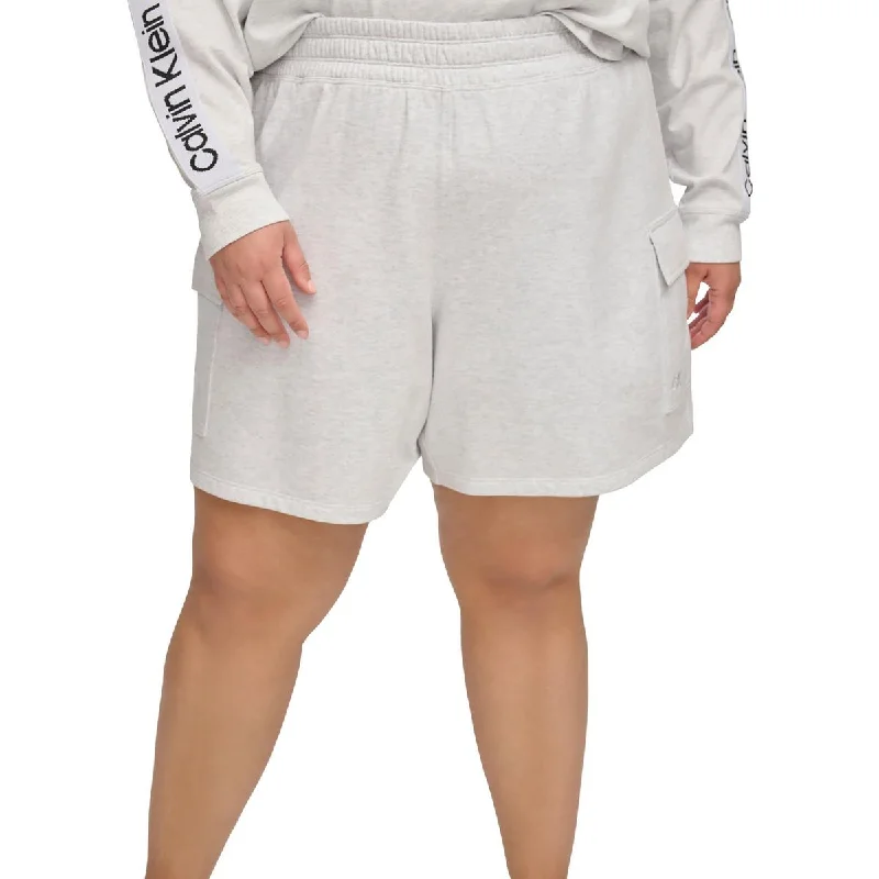 Calvin Klein Performance Womens Plus Fitness Workout Shorts Dapper Women's Bow - adorned Calvin Klein Performance Womens Plus Fitness Workout Shorts Dapper Women's Bow - adorned