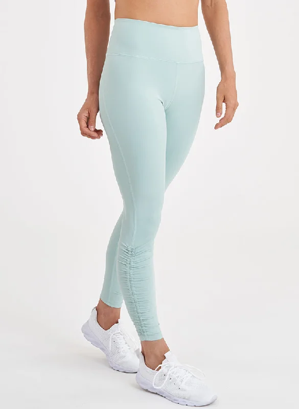 Sheen Shirred 7/8 Legging - FINAL SALE Athletic Women's High - 