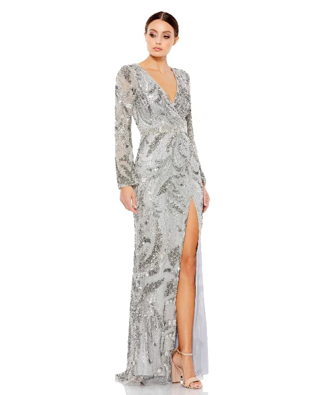 Mac Duggal 5222 Classic Women's Tweed