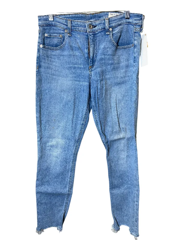 Jeans Skinny By Rag & Bones Jeans In Blue, Size: 10 Laid - back Women's Vibe