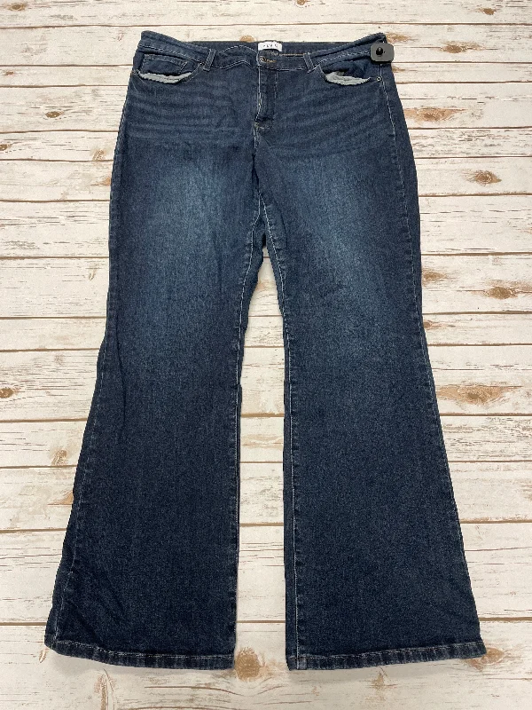 Jeans Straight By Pistola In Blue Denim, Size: 20 Unique Women's Upcycled