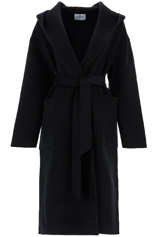 Dynamis Studio Women's Hooded Coat Fargo Dapper Women's Bow - adorned