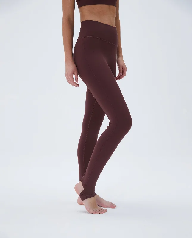 Ultimate Stirrup Leggings - Burgundy Australian Beach