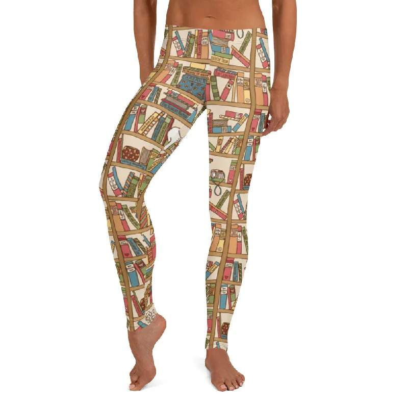 Bookshelf Leggings British Gentlewoman Style