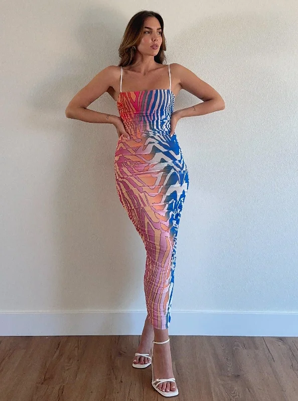 Hazel Midi Dress by AFRM - FINAL SALE Sleek Women's 