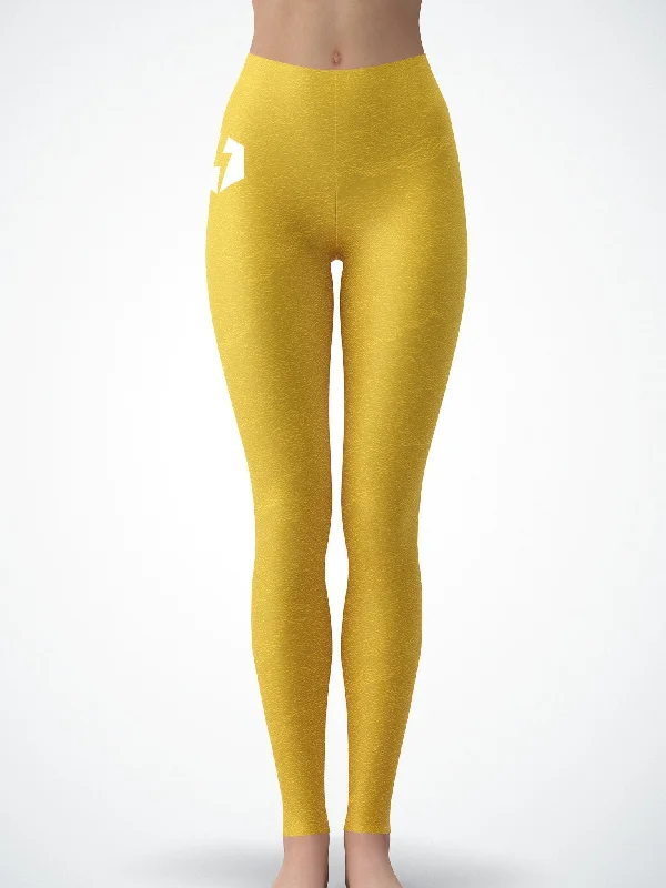Gold Crushed Velvet Tights Dapper Women's 1920S