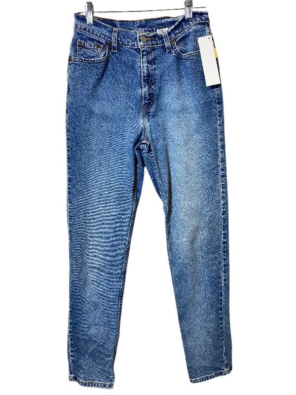 Jeans Straight By Levis In Blue, Size: 6 Stylish Women's Neon