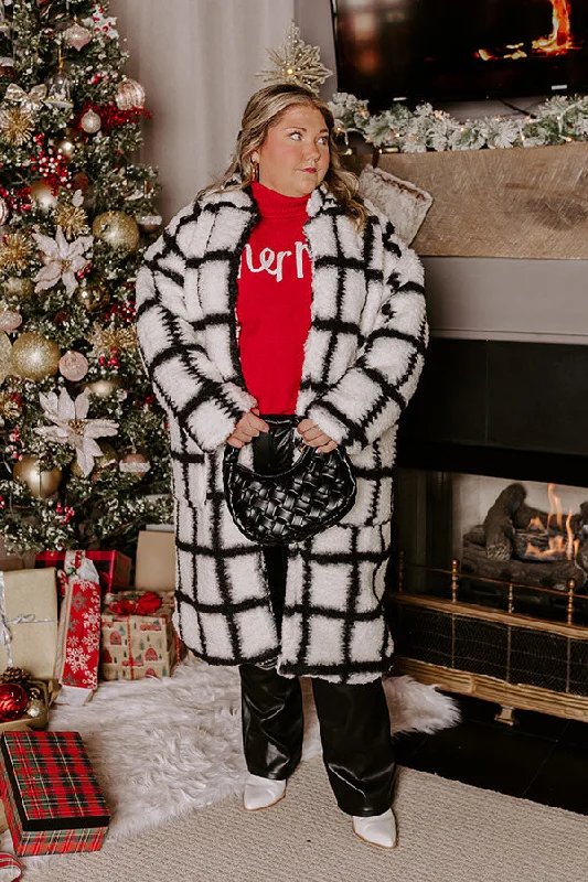 Cozier Than Most Sherpa Coat Curves Cool Women's Skate