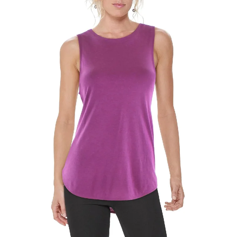 Cotton for Body Womens Curve Hem Active Tank Top Dynamic Women's Moto