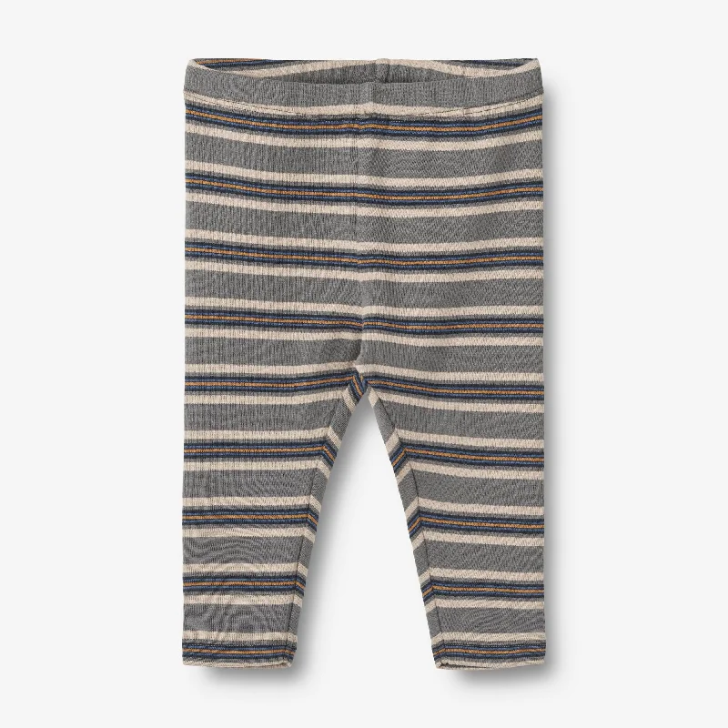 Jersey Pants Silas - stormy blue stripe Feminine Women's Style 