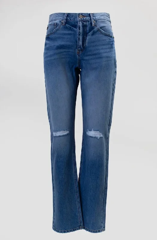 Renee Boyfriend Denim Refined Women's Hand - crafted