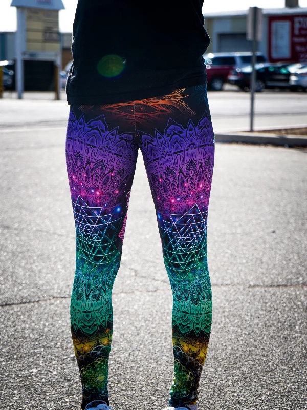 Illuminated Mandala Tights European