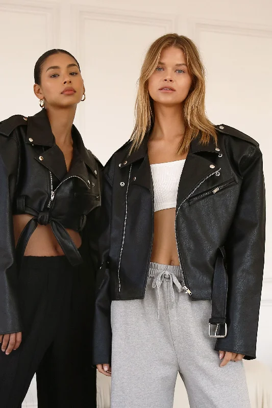 Megan Oversized Rider Jacket Australian Beach