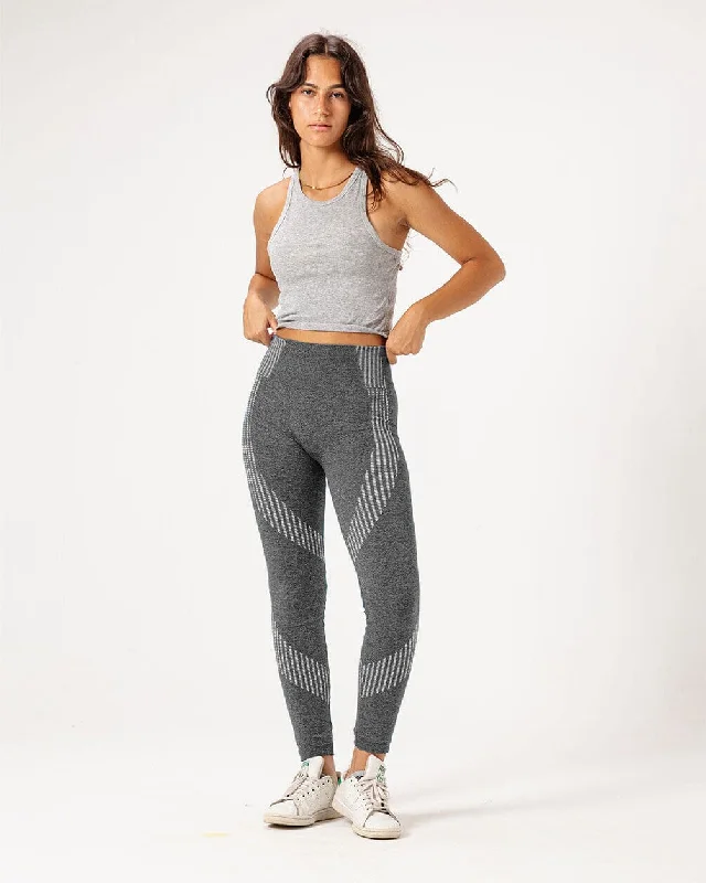 Grey Leggings Sleek Women's 