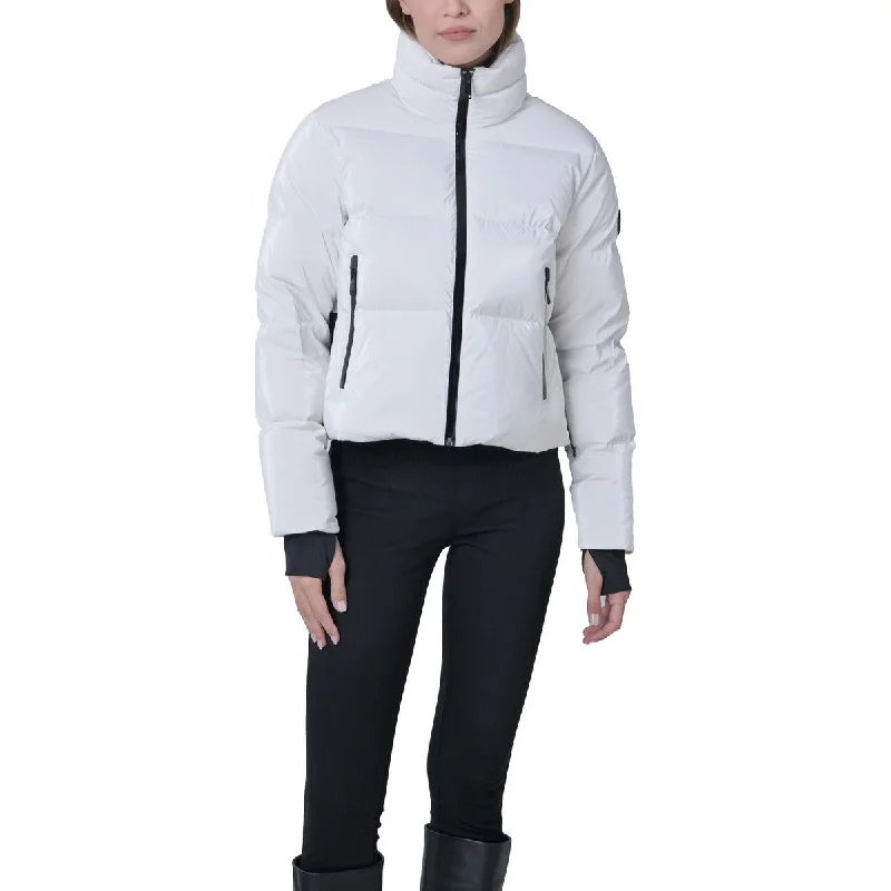 The Recycled Planet Womens Insulated Water Resistant Puffer Jacket Relaxed Women's Beachy