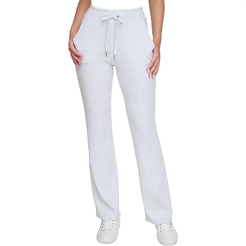 Calvin Klein Performance Womens Flare Leg Thermal Sweatpants Country