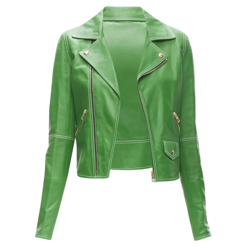 Loewe Kelly leather moto biker jacket Contemporary 