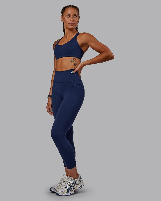 Fusion 7/8 Length Tight With Pockets - Future Navy Refined Women's 